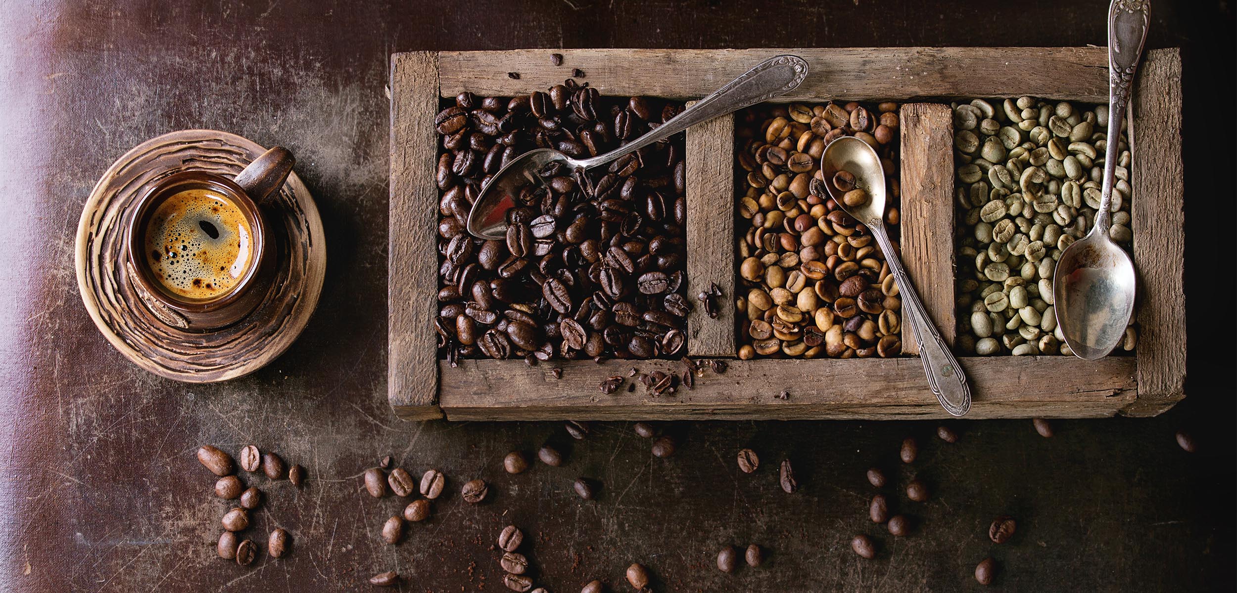 We offer different coffee roasting process for different flavours, tastes and aromas.